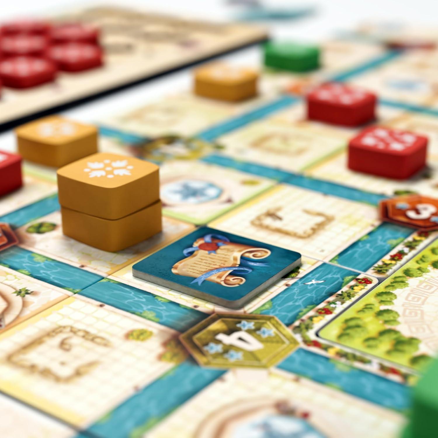 TOLLENO Strategic Board Game | City Building · Influence Management · Contracts | Family Version from Age 8 | 2–4 Players | 30–60 Minutes | Sit Down! | FSC®-Certified Components