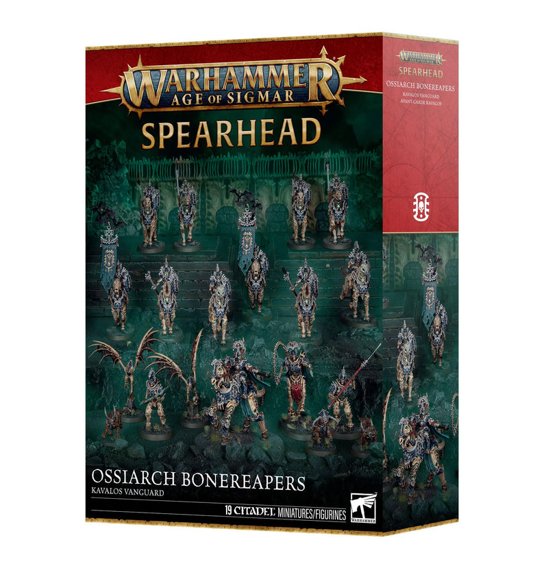 Games Workshop - Age of Sigmar - Warhammer - Spearhead: Ossiarch Bonereapers - Kavalos Vanguard