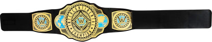 Mattel WWE Championship Title, campione intercontinentale, accessorio per bambini per giochi di ruolo e costumi, lunghezza 3+ piedi con regolazione una tantum