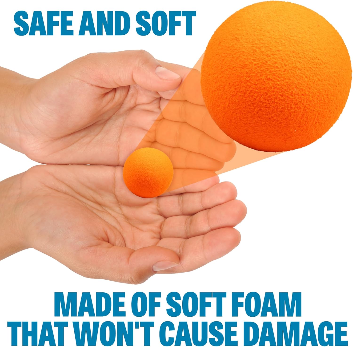 Hog Wild T-Rex Popper Toy - Launches Foam Balls Up to 20 Feet - Fun Indoor and Outdoor Game for Kids - Includes 4 Foam Balls
