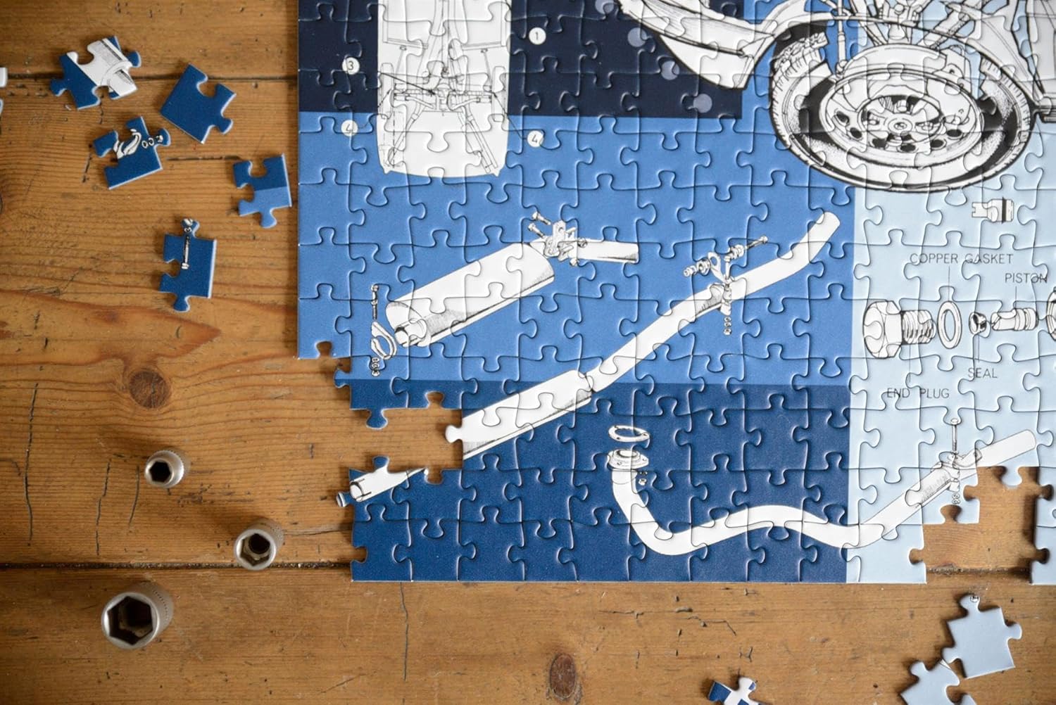 Triumph GT6 60th Anniversary Haynes Jigsaw Puzzle – 1000‑Piece Classic Car Gift for Collectors – Iconic 1960s British Sports Coupé – Vintage Triumph Memorabilia & Automotive Enthusiast Puzzle