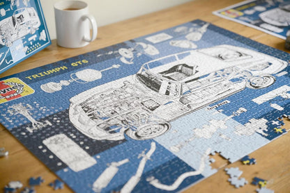 Triumph GT6 60th Anniversary Haynes Jigsaw Puzzle – 1000‑Piece Classic Car Gift for Collectors – Iconic 1960s British Sports Coupé – Vintage Triumph Memorabilia & Automotive Enthusiast Puzzle