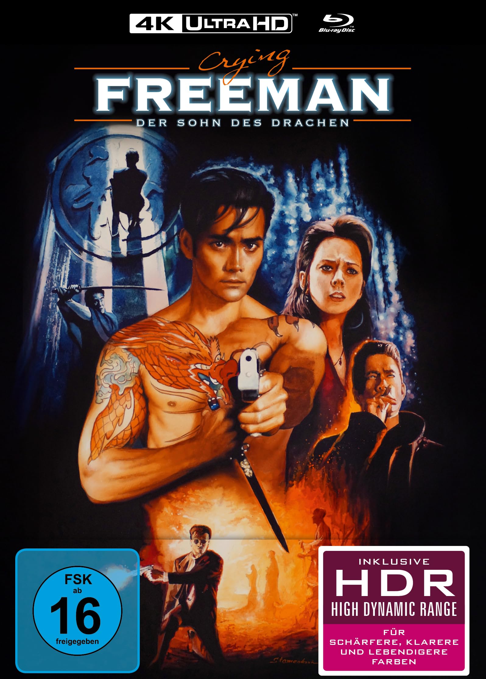 Crying Freeman - Der Sohn des Drachen - Mediabook (4K Ultra HD)