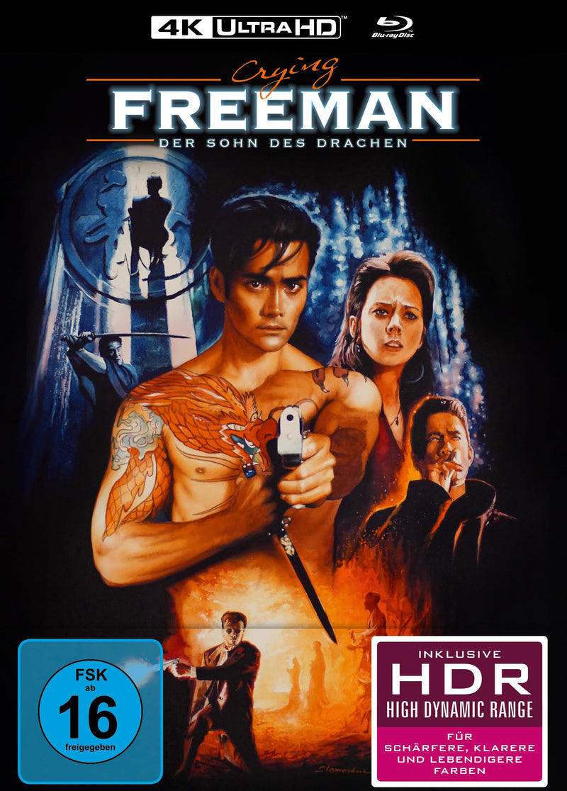 Crying Freeman - Der Sohn des Drachen - Mediabook (4K Ultra HD)