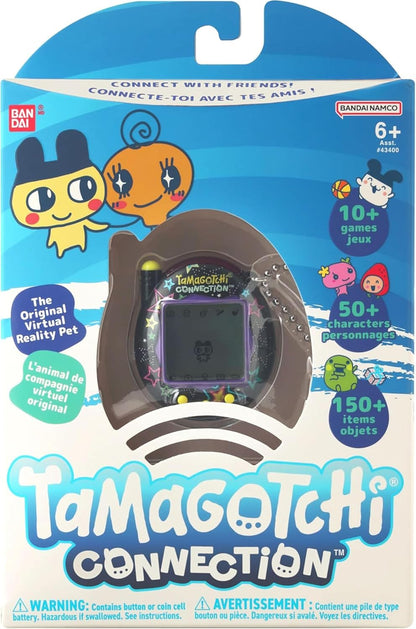 TAMAGOTCHI Bandai Connection Digital Pet Neon Stars Shell Virtual Pet Electronic Toy With Infra-Red Connection For Shared Fun | Kids Toys For Girls And Boys Are Great Japanese Gifts