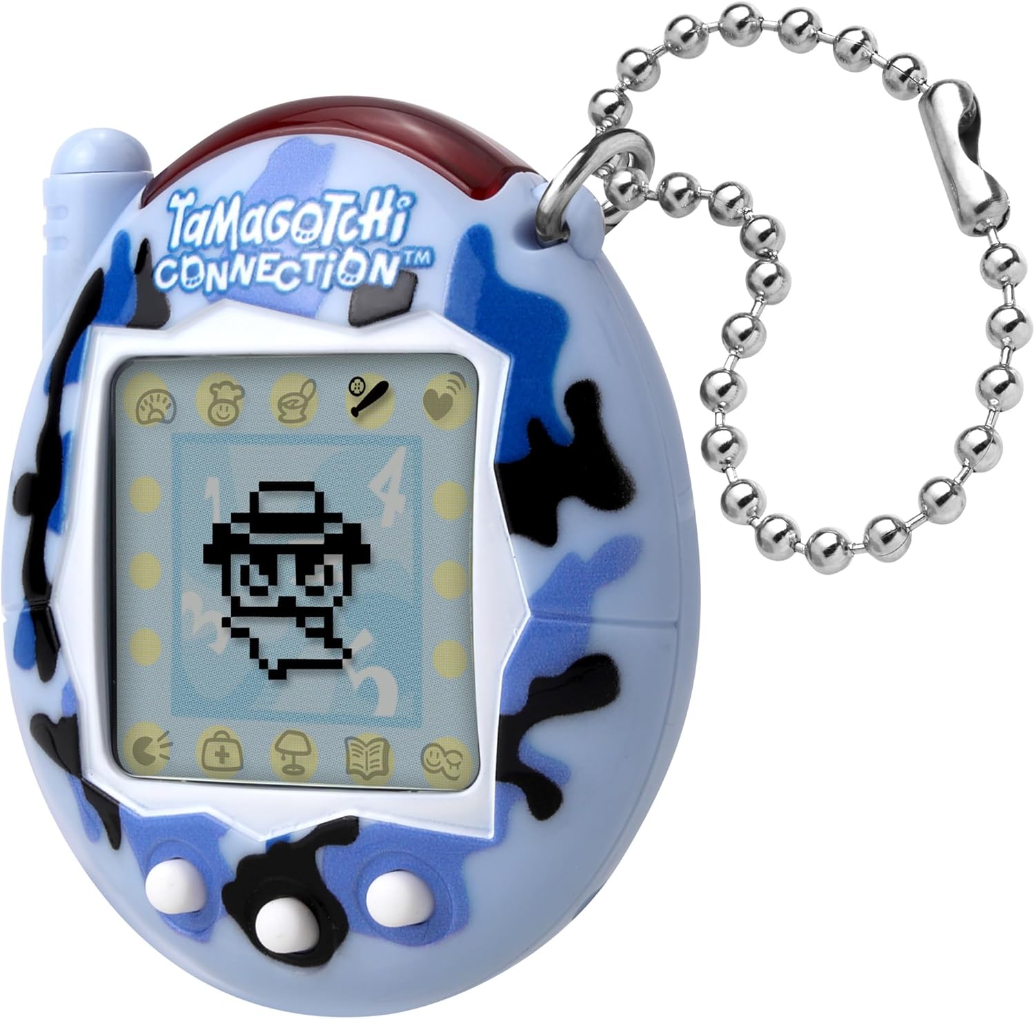 TAMAGOTCHI Bandai Connection Digital Wild Blue Shell Virtual Pet Electronic Toy With Infra-Red Connection For Shared Fun | Kids Toys For Girls And Boys Are Great Japanese Gifts