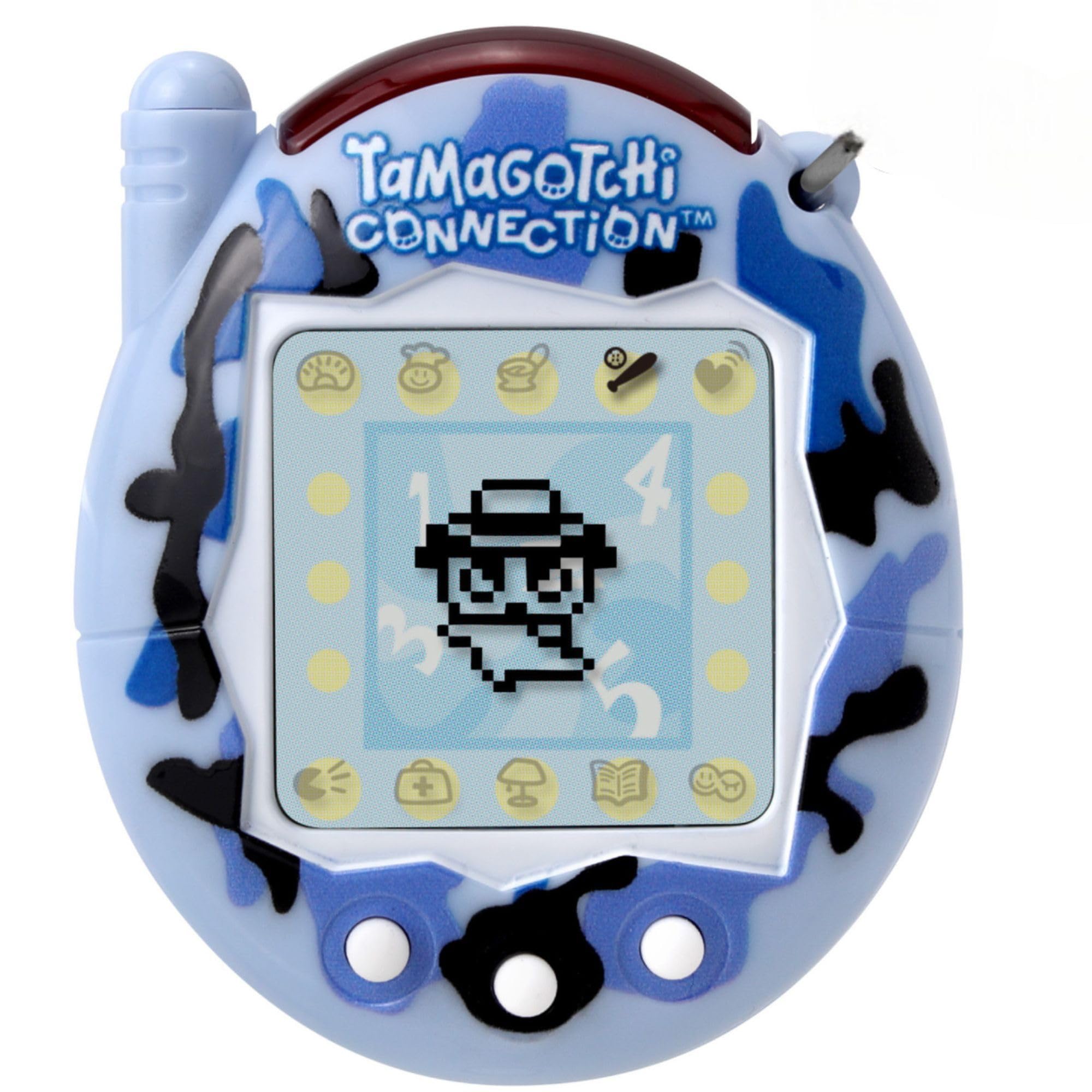 TAMAGOTCHI Bandai Connection Digital Wild Blue Shell Virtual Pet Electronic Toy With Infra-Red Connection For Shared Fun | Kids Toys For Girls And Boys Are Great Japanese Gifts