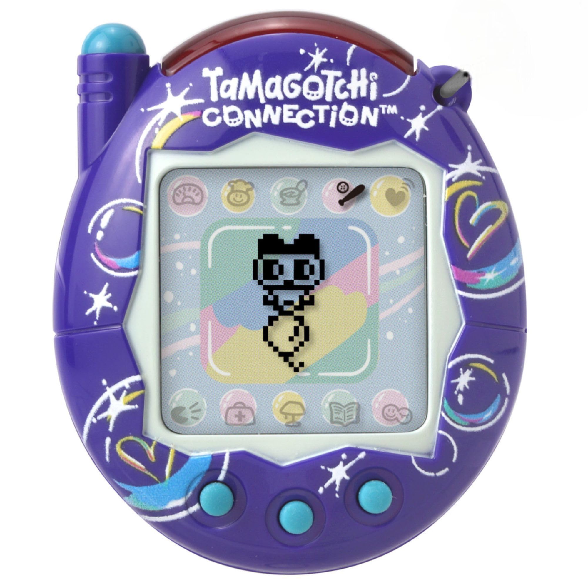 TAMAGOTCHI Bandai Connection Digital Pet Soapy Bubbles Shell Virtual Pet Electronic Toy With Infra-Red Connection For Shared Fun | Kids Toys For Girls And Boys Are Great Japanese Gifts