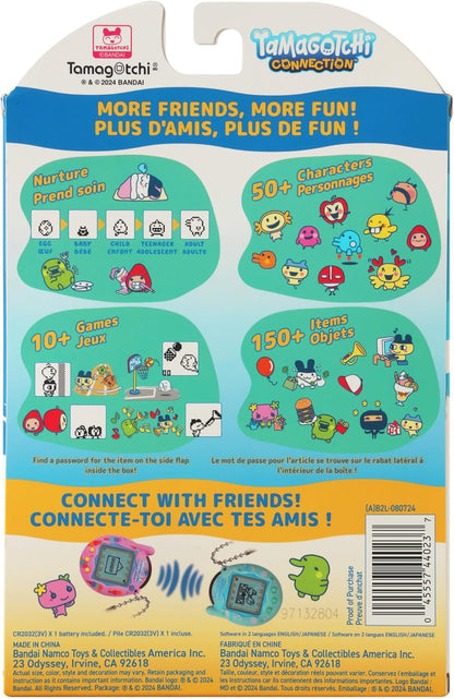 TAMAGOTCHI Bandai Connection Digital Pet Soapy Bubbles Shell Virtual Pet Electronic Toy With Infra-Red Connection For Shared Fun | Kids Toys For Girls And Boys Are Great Japanese Gifts