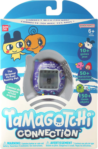 TAMAGOTCHI Bandai Connection Digital Pet Soapy Bubbles Shell Virtual Pet Electronic Toy With Infra-Red Connection For Shared Fun | Kids Toys For Girls And Boys Are Great Japanese Gifts