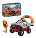 PLAYMOBIL | Cars | Offroad vrachtwagen | Terreinwagen met lier en brugplaten | speelgoedauto voor kinderen vanaf 4 jaar | 72061