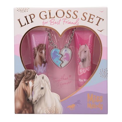 Miss Melody - Lip Gloss Set Bff - Pale Purple