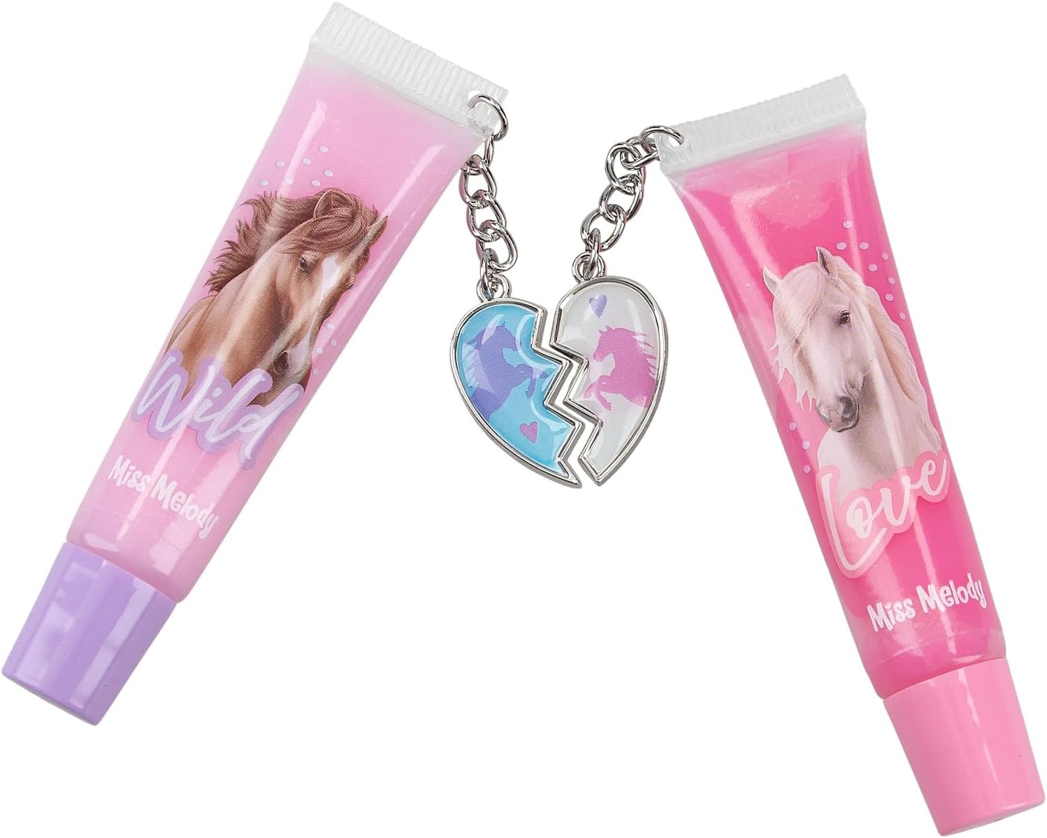 Miss Melody - Lip Gloss Set Bff - Pale Purple