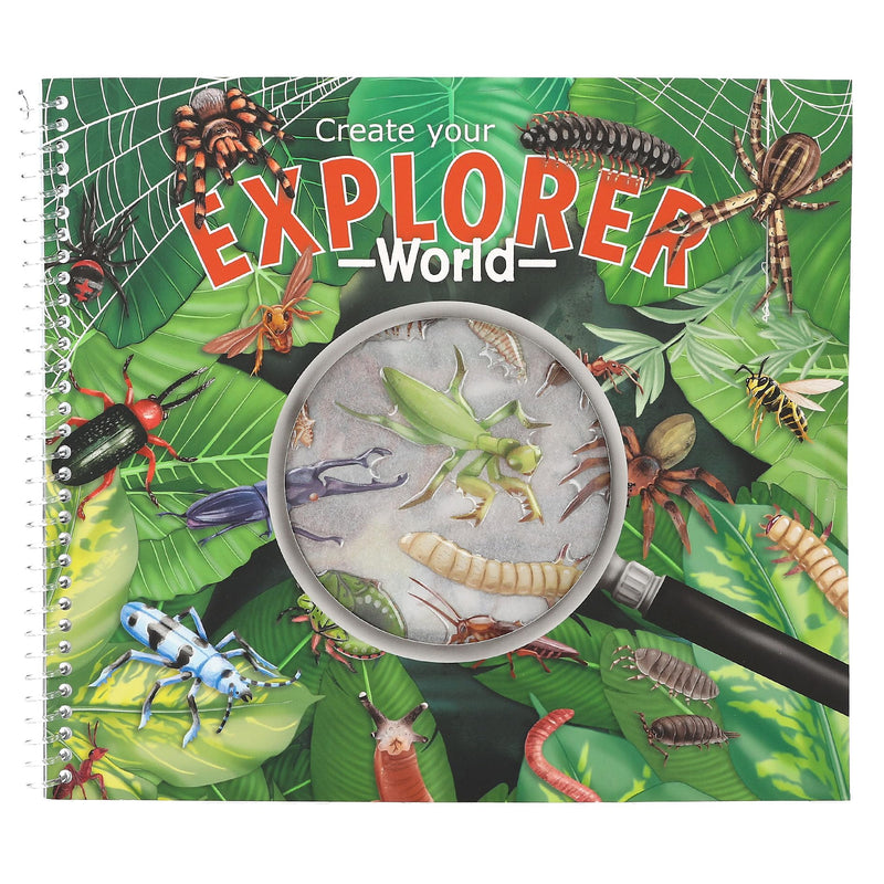 Trend - Explorer Stickerworld With Relief Stickers (0413599)