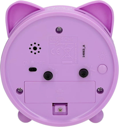 Topmodel - Alarm Clock - Blooming Kitty - Purple