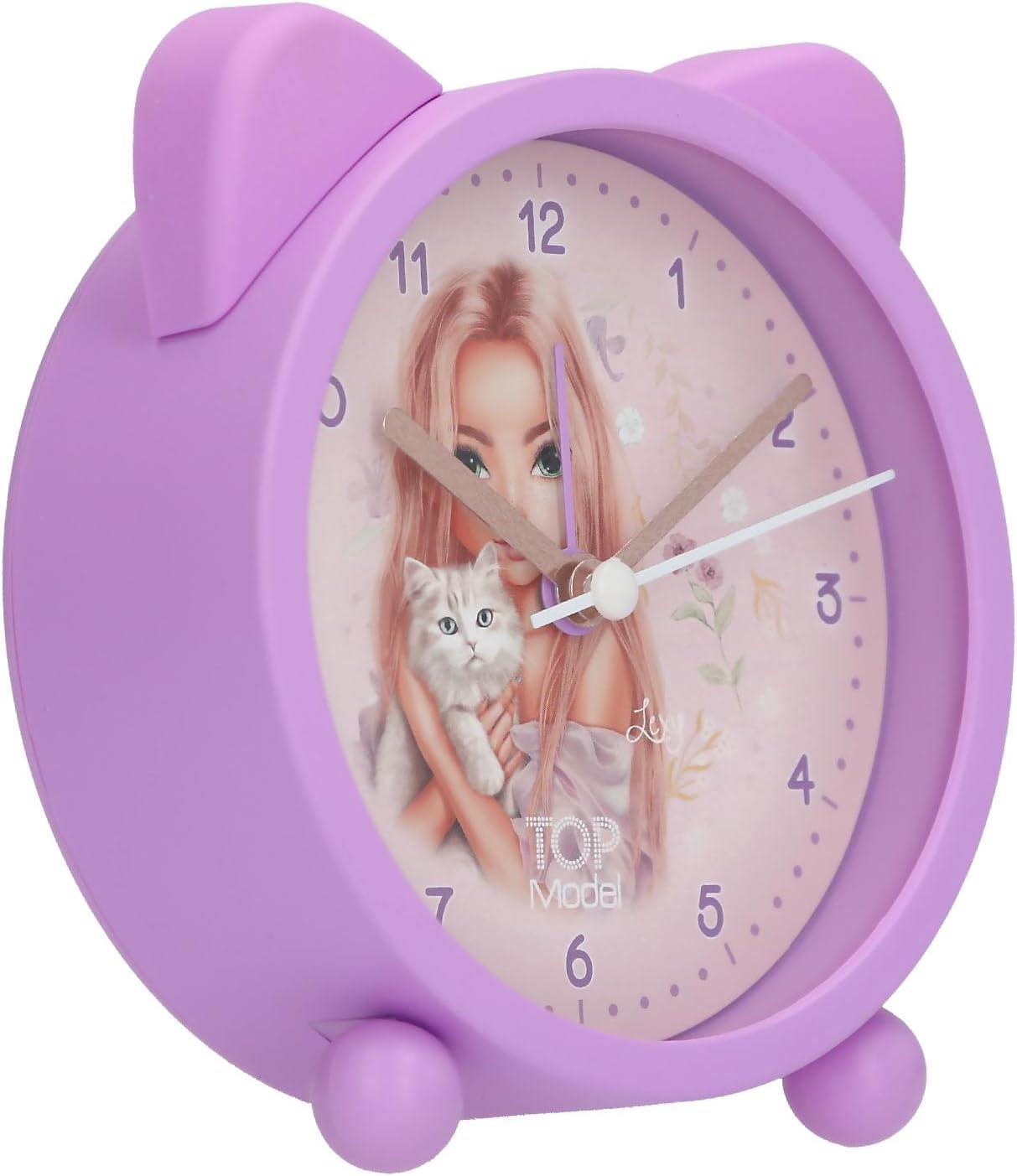 Topmodel - Alarm Clock - Blooming Kitty - Purple