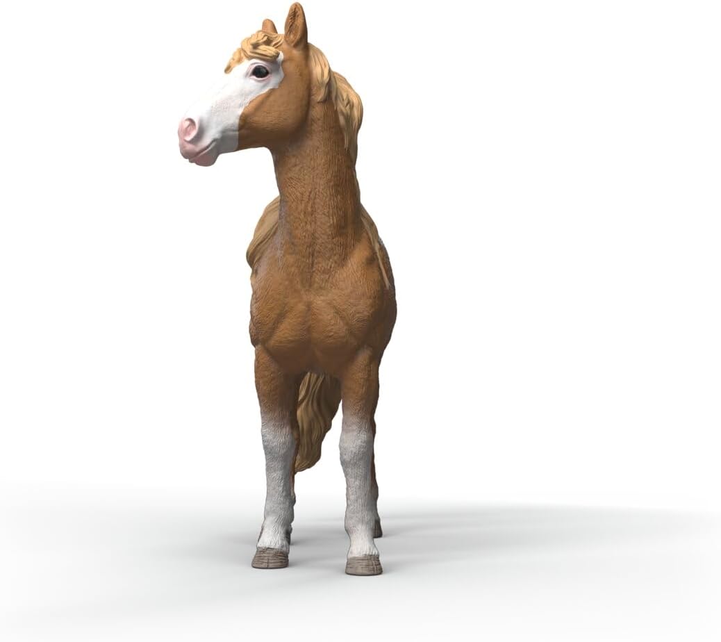 schleich HORSE CLUB | Giumenta Mustang 14920 | figura di cavallo dettagliata | decorazione o figura da collezione | regalo per ragazzi e ragazze | figura dai 6 anni | 11 x 3 x 10 cm