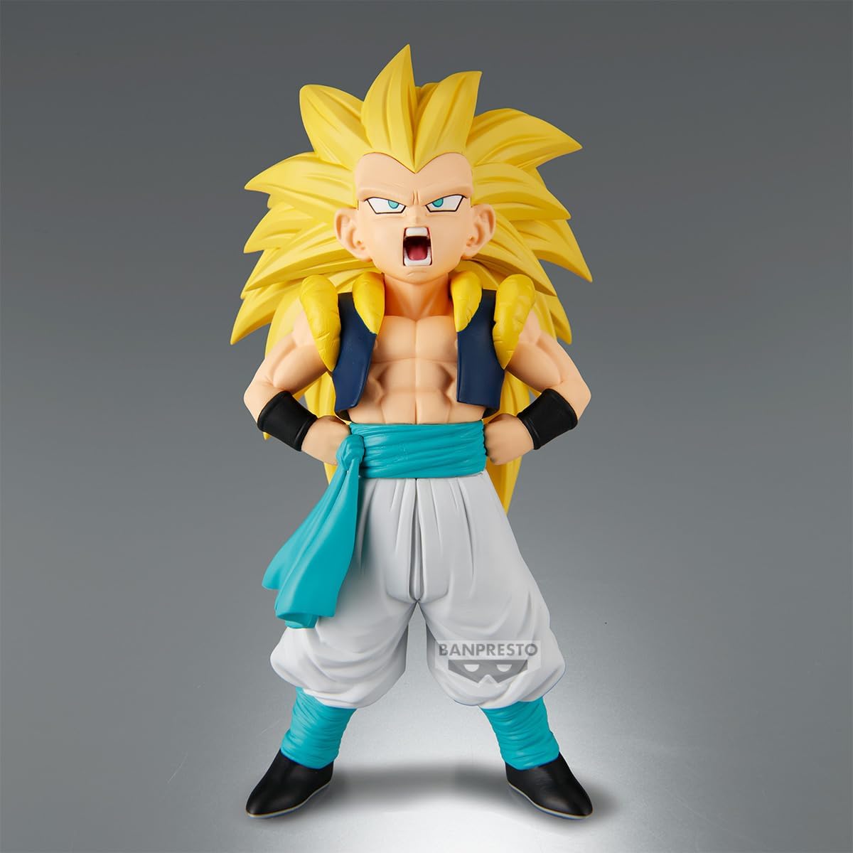 Banpresto Gotenks Super Saiyan 3 Dragon Ball Z, Solid Edge Works Actiefiguur, 16 cm, BP29636P, meerkleurig, verzamelfiguur, optimaal voor anime-fans