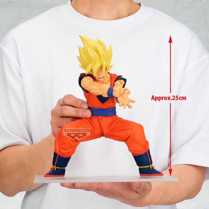Banpresto BP29639P Actiefiguur Goku II Dragon Ball Z, Grandista 25 cm, meerkleurig, verzamelfiguur, optimaal voor fans van de Anime Dragon Ball
