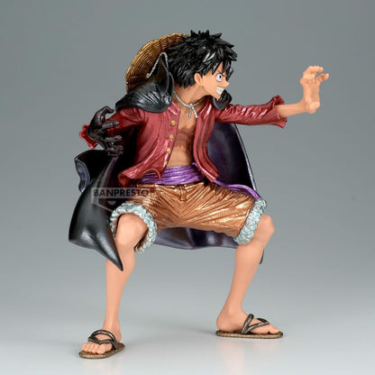 BANPRESTO Monkey D. Luffy One Piece, King of Artist, Land of Wano II Special Ver- 19 cm, BP29646P, Multicoloured, Collectable Figure, Ideal for Anime Fans