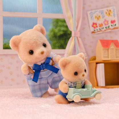 Sylvanian Families - Biscuit Bear Family - Dollhouse Playsets 5851