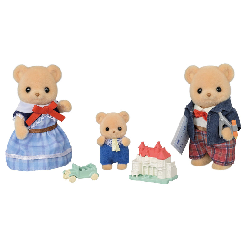 Sylvanian Families - 5851 familie beer koekjes - poppenspeelset