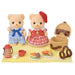 Sylvanian Families - 5852 Biscuit Bären Geschwister Picknickspaß, Spielset mit Tierfigur und Zubehör, Tierfiguren, Bären, Spielzeug für Kinder ab 3 Jahren