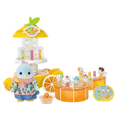 Sylvanian Families - Citrus Bird Juice Stand - Dollhouse Playsets 5851
