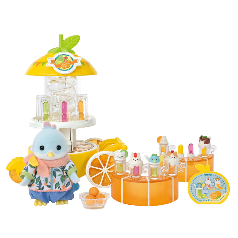 Sylvanian Families - 5861 Citrus Bird Juice Stand - Dollhouse speelsets