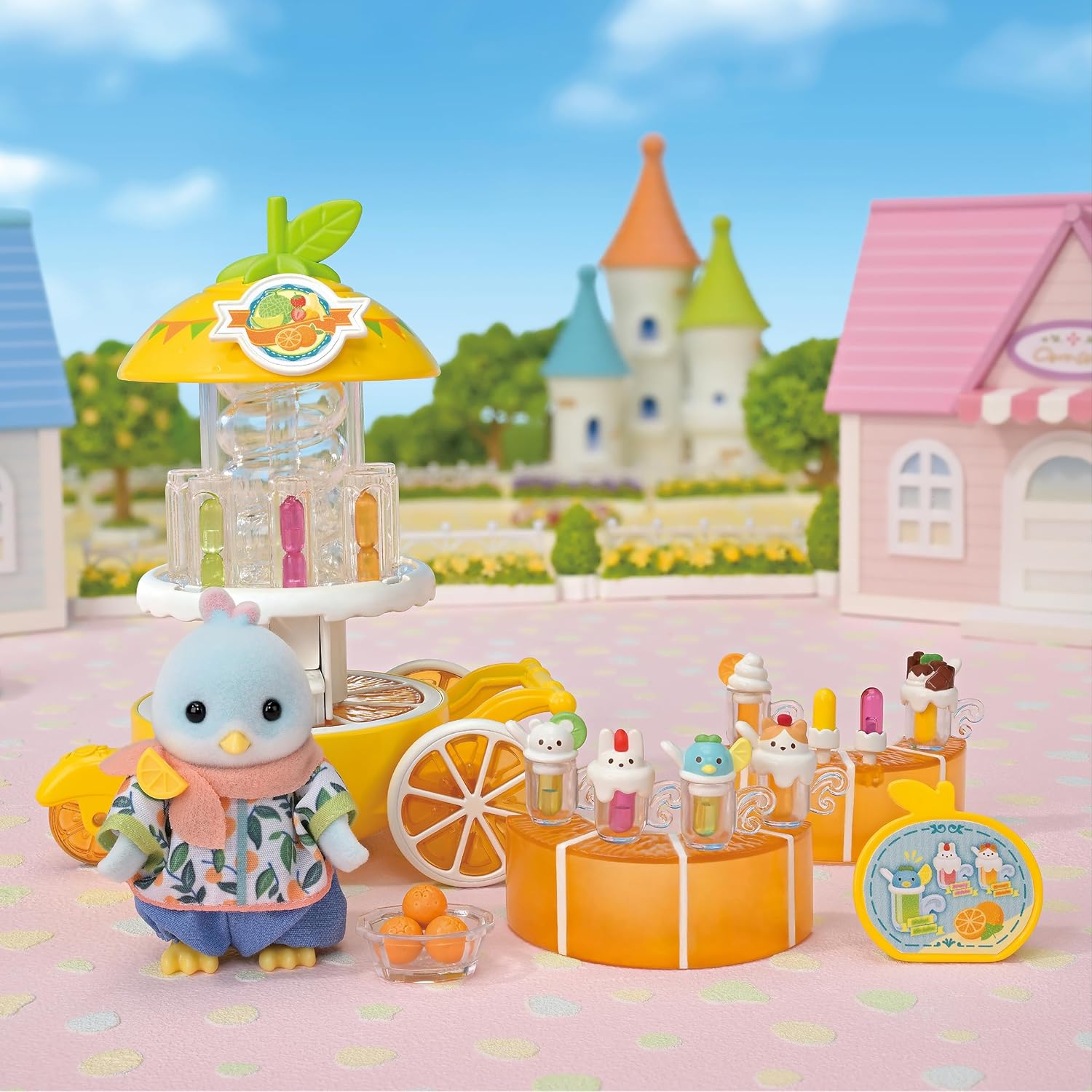 Sylvanian Families - Citrus Bird Juice Stand - Dollhouse Playsets 5851