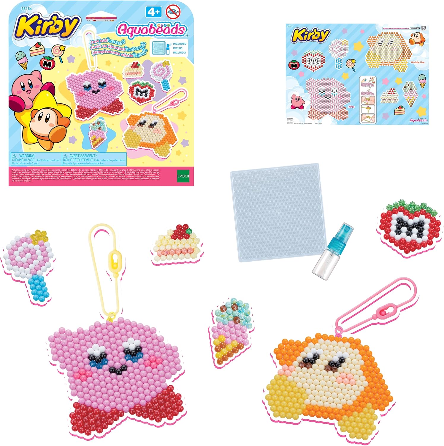 Aquabeads - Kirby Keychain - Craft Kit (36164)