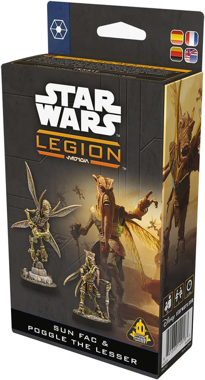 Asmodee | Star Wars: Legion Poggle The Lesser & Sun Fac | Miniatures Game | Ages 14+ | 2 Players | 90 Minutes Playing Time