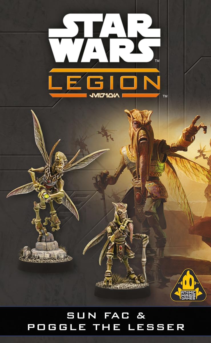 Asmodee | Star Wars: Legion Poggle The Lesser & Sun Fac | Miniatures Game | Ages 14+ | 2 Players | 90 Minutes Playing Time