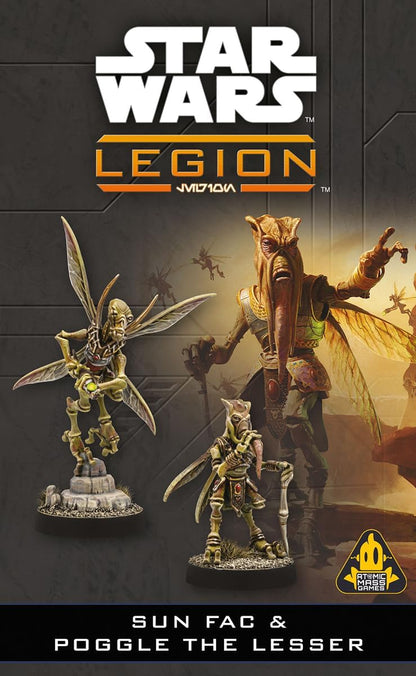 Asmodee | Star Wars: Legion Poggle The Lesser & Sun Fac | Miniatures Game | Ages 14+ | 2 Players | 90 Minutes Playing Time