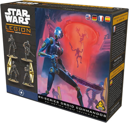 Asmodee | Star Wars: Legion BX-Series Droid Commandos | Miniatures Game | Ages 14+ | 2 Players | 90 Minutes Playing Time