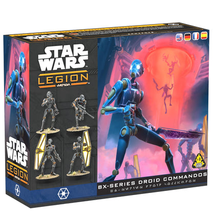 Asmodee | Star Wars: Legion BX-Series Droid Commandos | Miniatures Game | Ages 14+ | 2 Players | 90 Minutes Playing Time