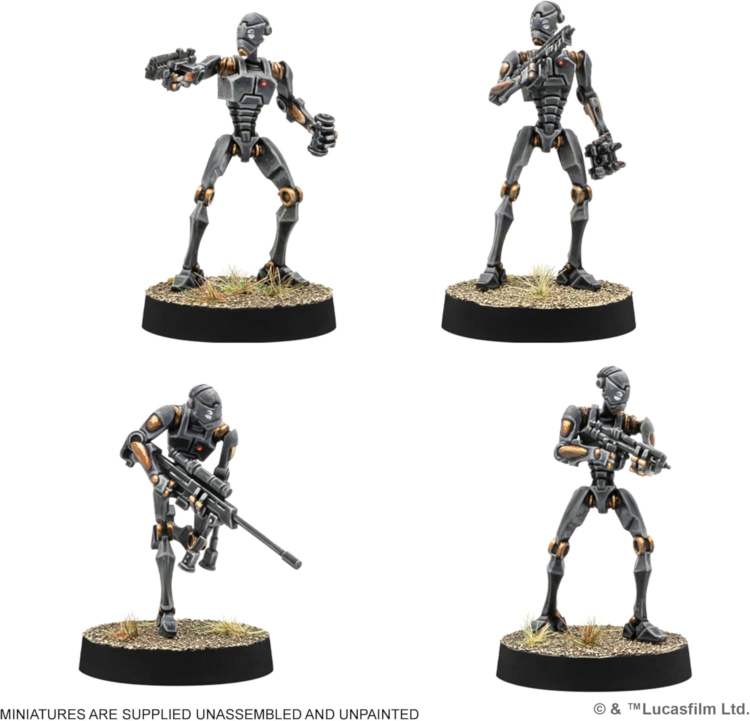 Asmodee | Star Wars: Legion BX-Series Droid Commandos | Miniatures Game | Ages 14+ | 2 Players | 90 Minutes Playing Time