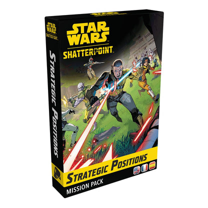 Asmodee | Star Wars: Shatterpoint Strategic Positions Mission Card Pack | Miniatures Game | Ages 14+ | 2 Players | 90 Minutes Playing Time