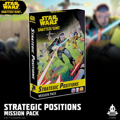 Asmodee | Star Wars: Shatterpoint Strategic Positions Mission Card Pack | Miniatures Game | Ages 14+ | 2 Players | 90 Minutes Playing Time