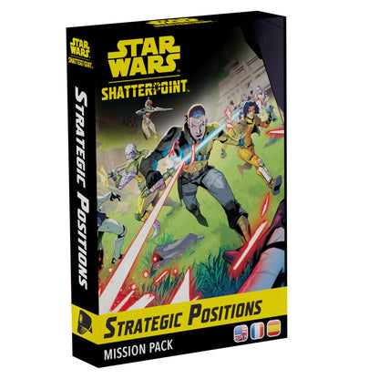 Asmodee | Star Wars: Shatterpoint Strategic Positions Mission Card Pack | Miniatures Game | Ages 14+ | 2 Players | 90 Minutes Playing Time