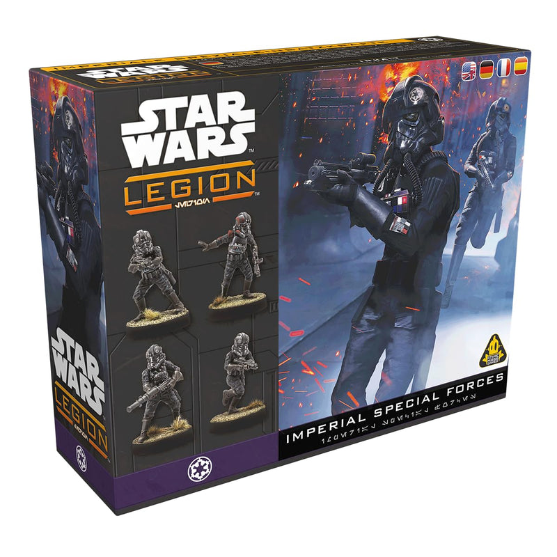 Asmodee | Star Wars: Legion Imperial Special Forces | Miniatures Game | Ages 14+ | 2 Players | 90 Minutes Playing Time