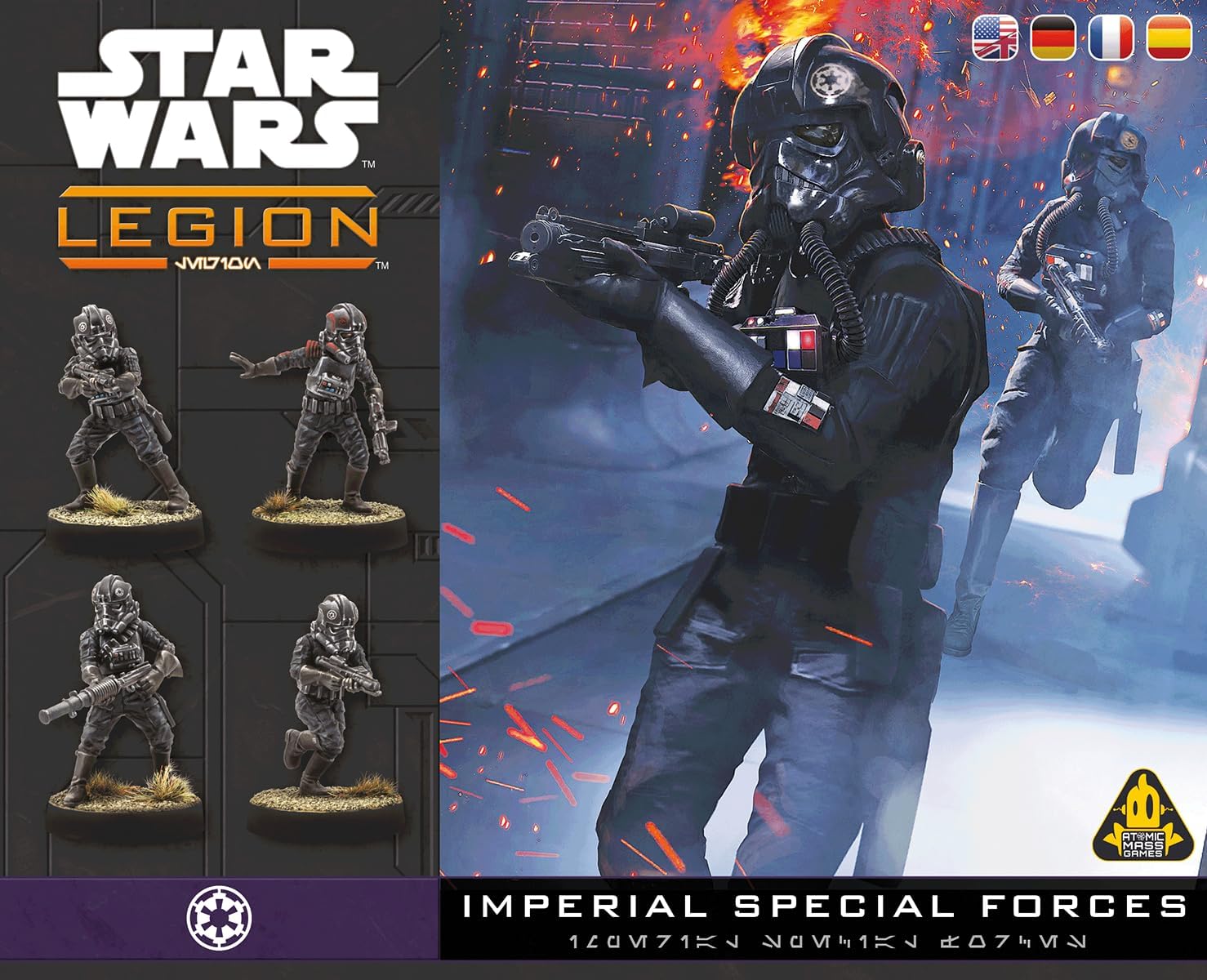 Asmodee | Star Wars: Legion Imperial Special Forces | Miniatures Game | Ages 14+ | 2 Players | 90 Minutes Playing Time