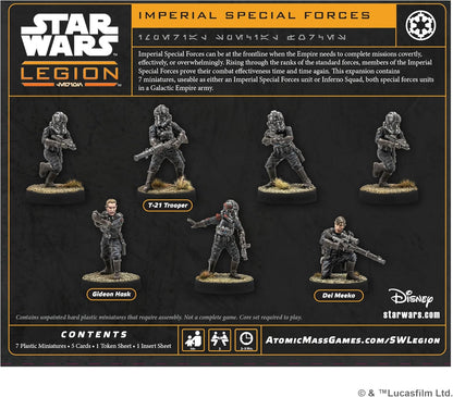 Asmodee | Star Wars: Legion Imperial Special Forces | Miniatures Game | Ages 14+ | 2 Players | 90 Minutes Playing Time