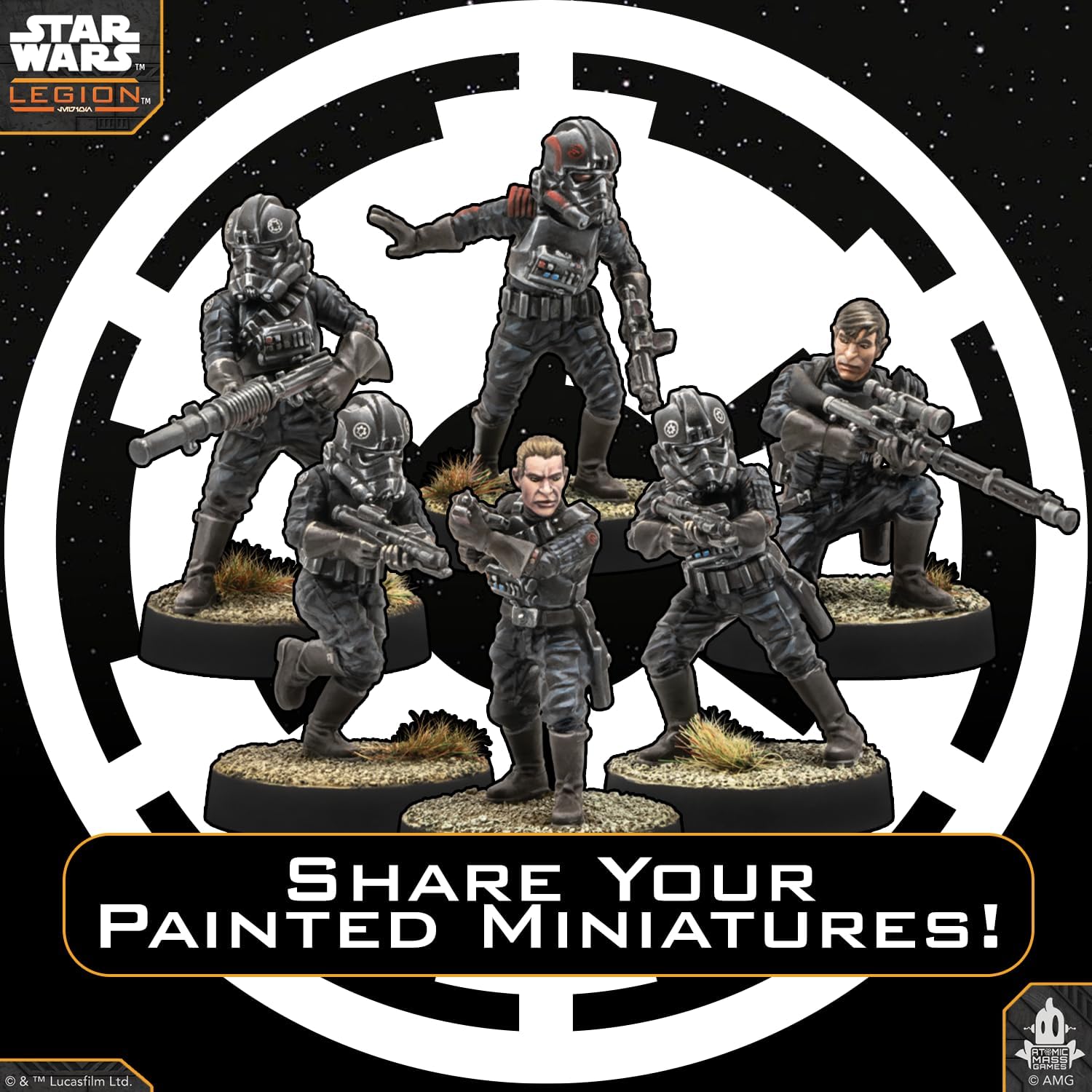 Asmodee | Star Wars: Legion Imperial Special Forces | Miniatures Game | Ages 14+ | 2 Players | 90 Minutes Playing Time