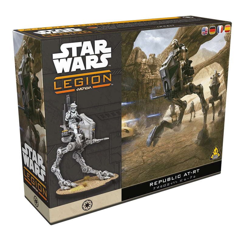 Asmodee | Star Wars: Legion Republic AT-RT | Miniatures Game | Ages 14+ | 2 Players | 90 Minutes Playing Time