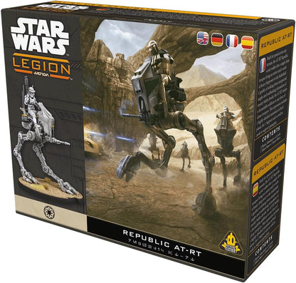 Asmodee | Star Wars: Legion Republic AT-RT | Miniatures Game | Ages 14+ | 2 Players | 90 Minutes Playing Time