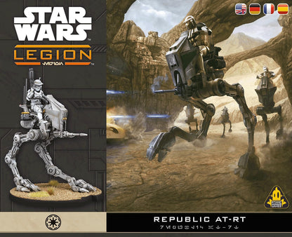 Asmodee | Star Wars: Legion Republic AT-RT | Miniatures Game | Ages 14+ | 2 Players | 90 Minutes Playing Time