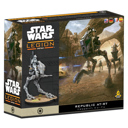 Asmodee | Star Wars: Legion Republic AT-RT | Miniatures Game | Ages 14+ | 2 Players | 90 Minutes Playing Time