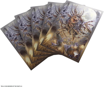 Gamegenic MTG Lorwyn Eclipsed Sleeves Auntie Ool Cursewretch, Game Accessory, Full Color Printed Cases Textured Finish, Multilingual