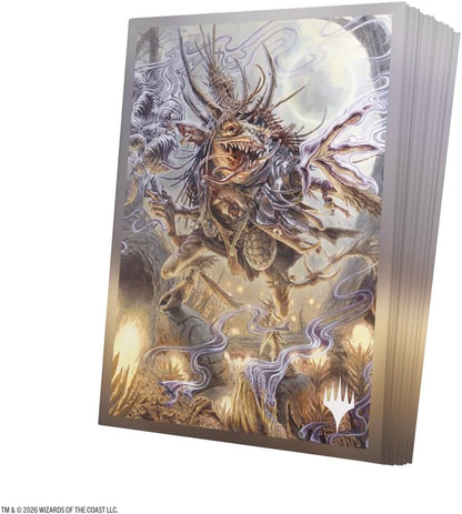 Gamegenic MTG Lorwyn Eclipsed Sleeves Auntie Ool Cursewretch, Game Accessory, Full Color Printed Cases Textured Finish, Multilingual